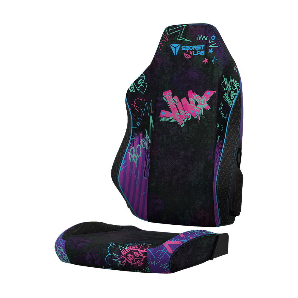 Secretlab SKINS アーケイン ジンクス エディション|Secretlab × Arcane