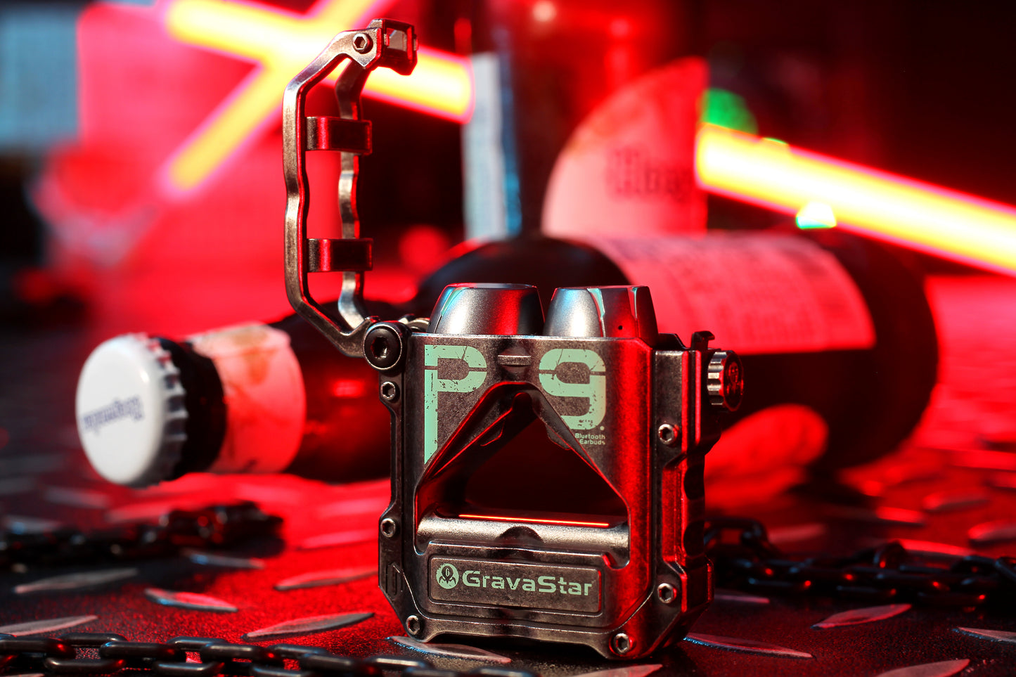 Gravastar Sirius Pro Earbuds ウォーダメージグレー