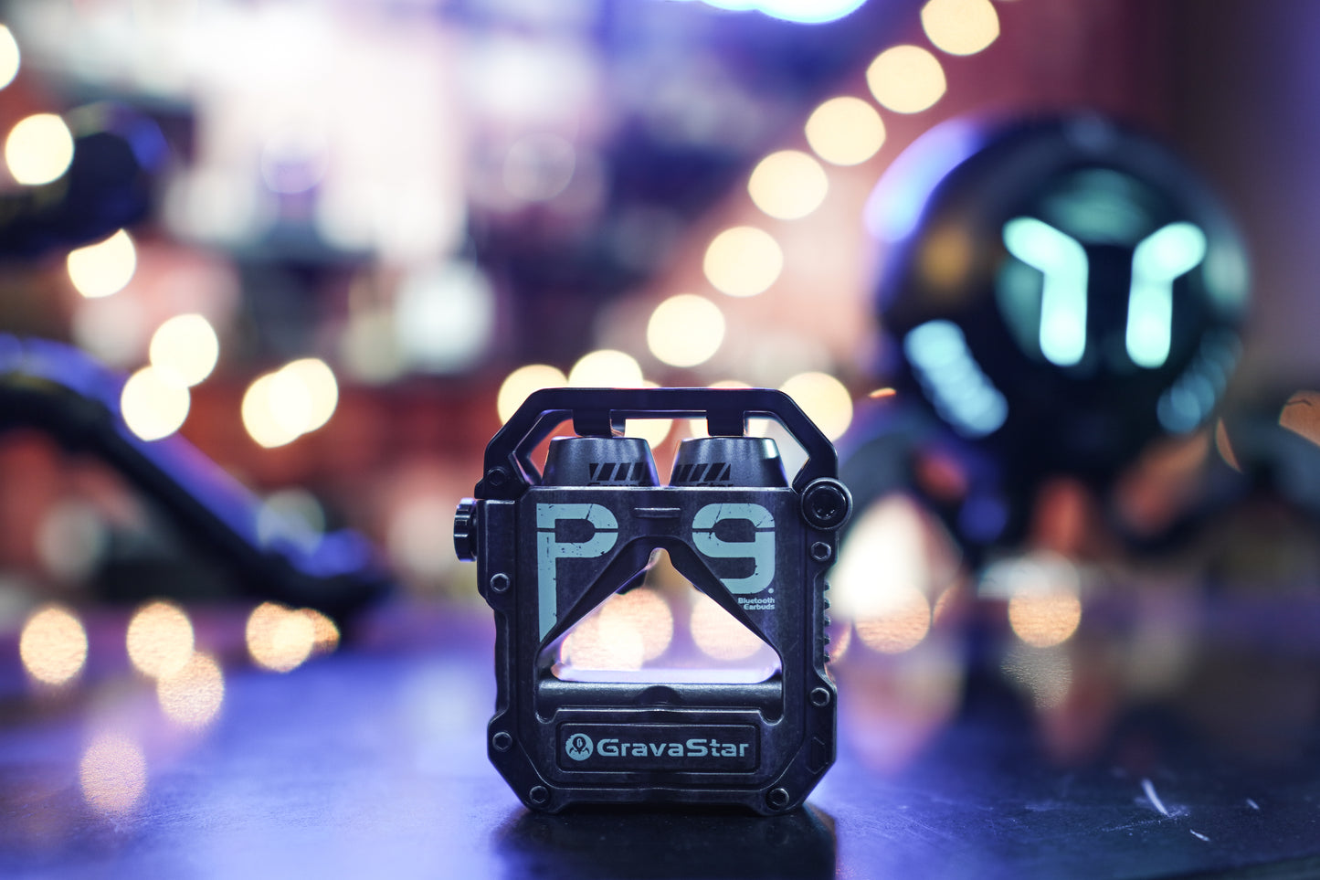 Gravastar Sirius Pro Earbuds War Damage Grey