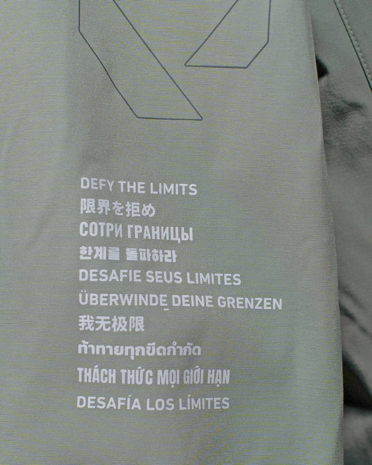 VALORANT "Defy The Limits" ウィンドブレーカー(グリーン)