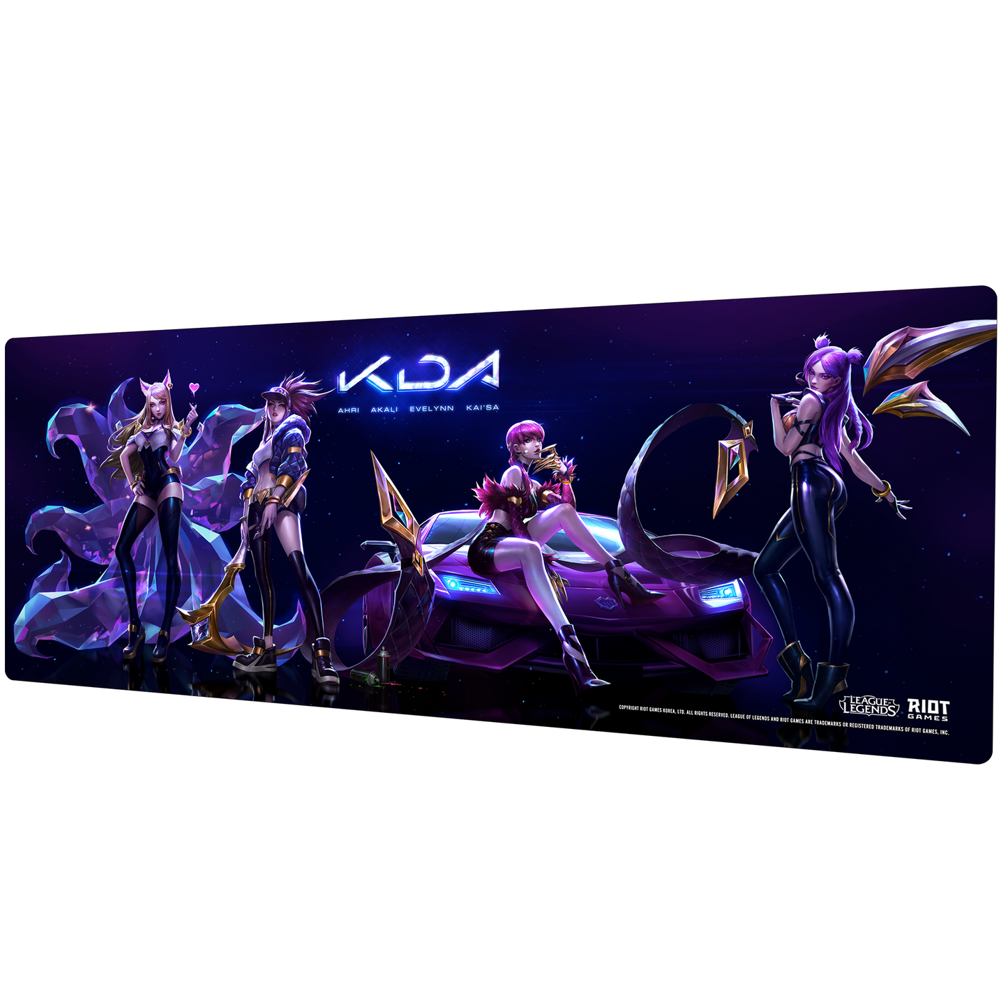 K/DA XLマウスパッド(スプラッシュアートエディション)