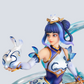 Beast Kingdom Porcelain Lux Statue - League of Legends