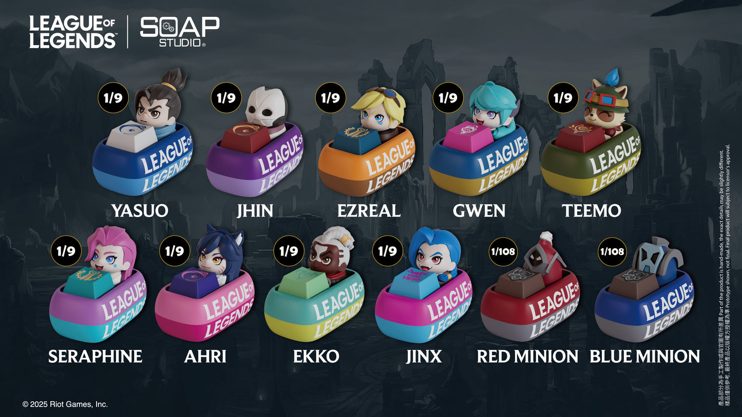 リーグ・オブ・レジェンド キーキャップ ブラインドボックス（1箱）