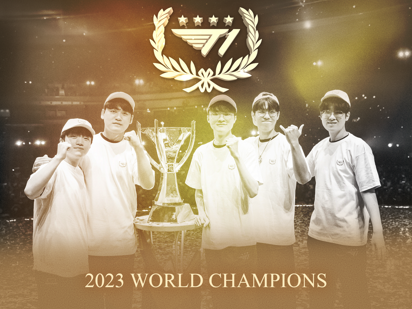 2023 World Champions T1 Ball Cap