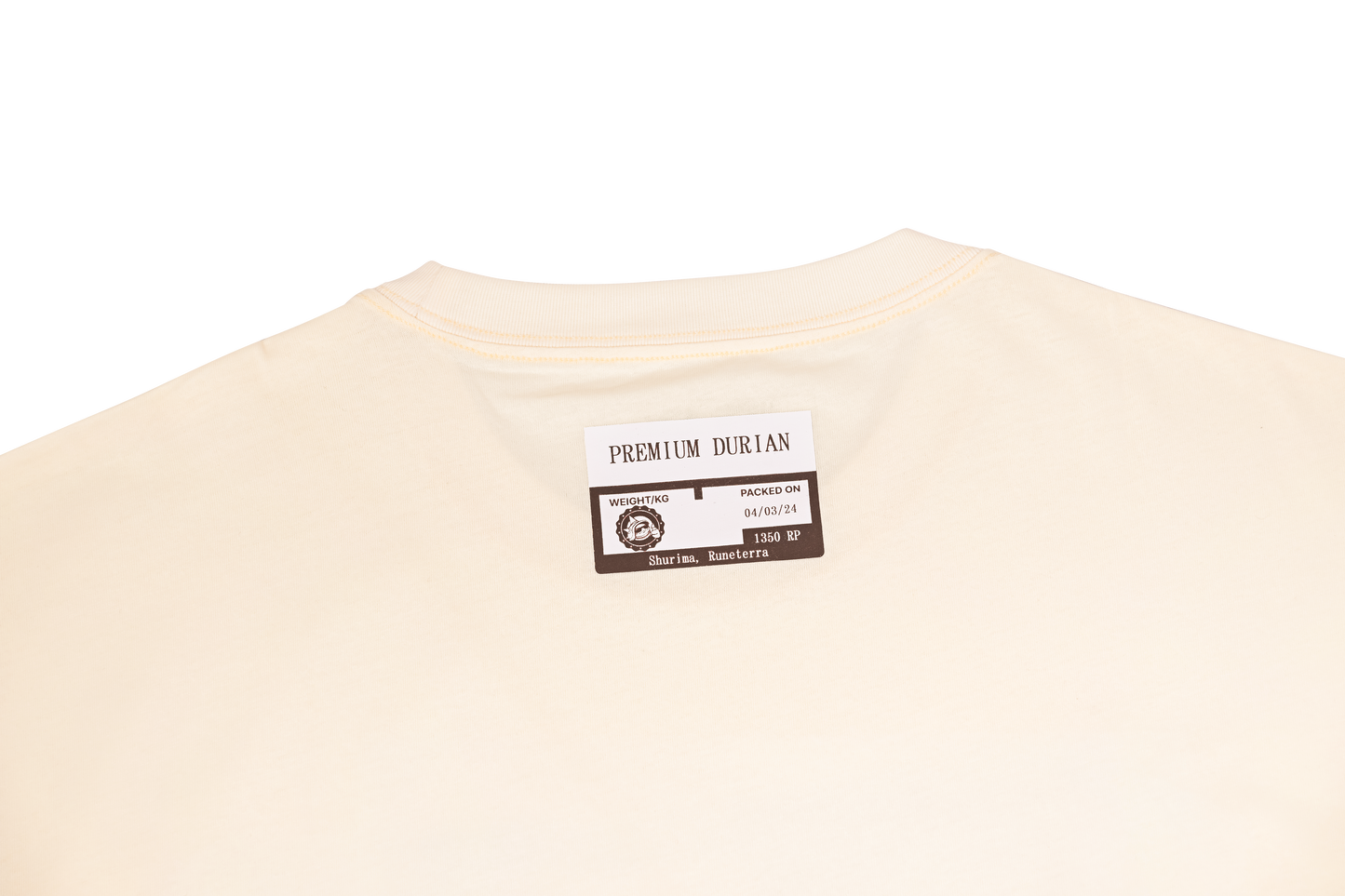 ドリアン戦士ラムス Tシャツ with ステッカー