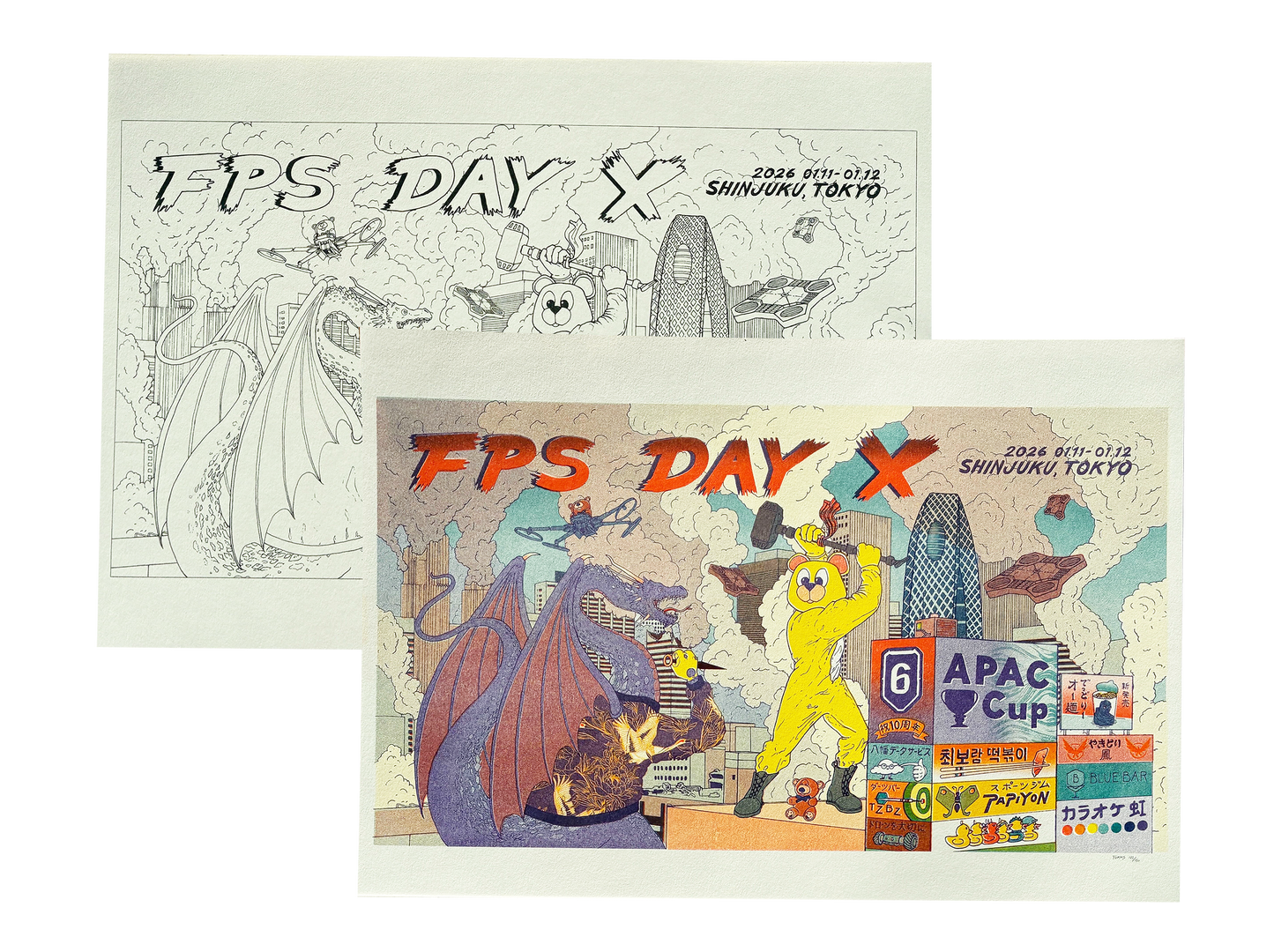 【Rainbow Six Siege】FPS DAY リソグラフポスター