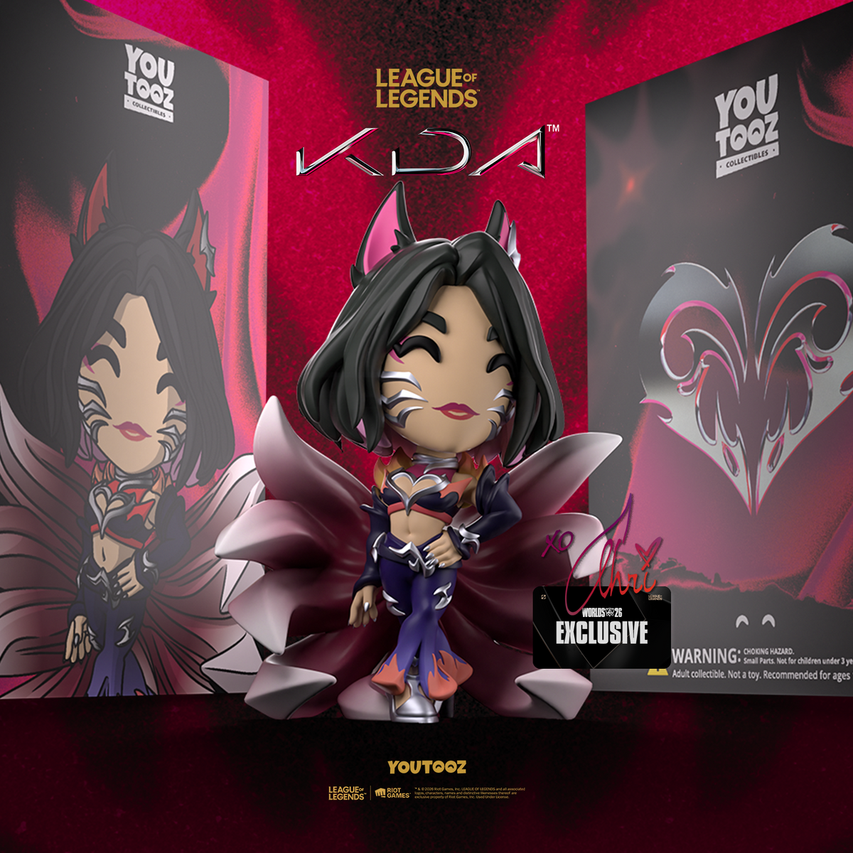 Youtooz K/DA FIRESTARTER アーリ figure