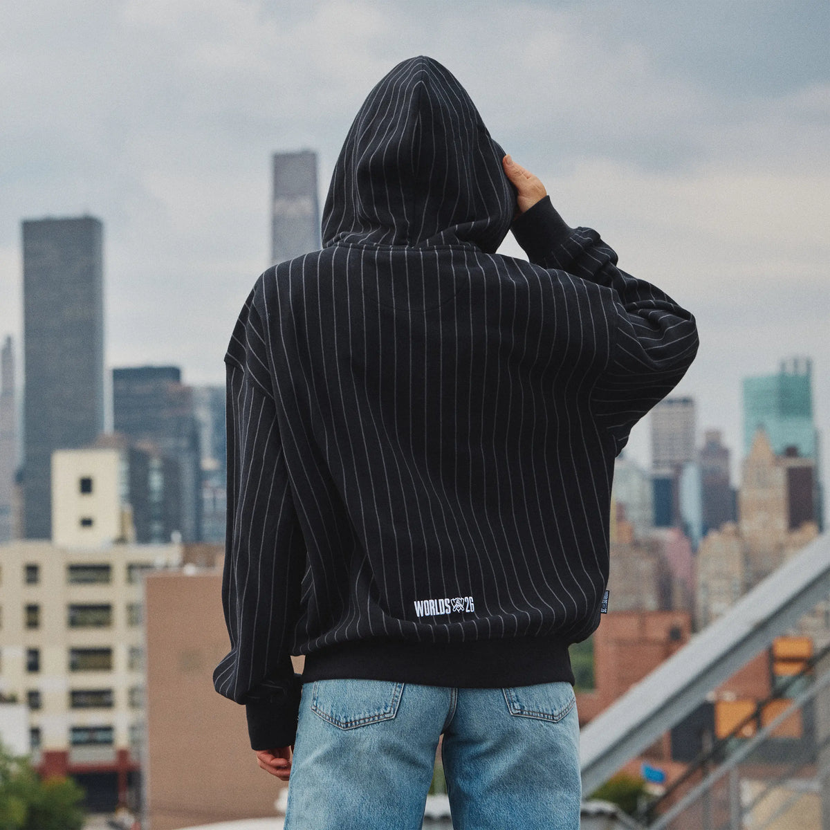 Worlds 2026 Black Zip Hoodie