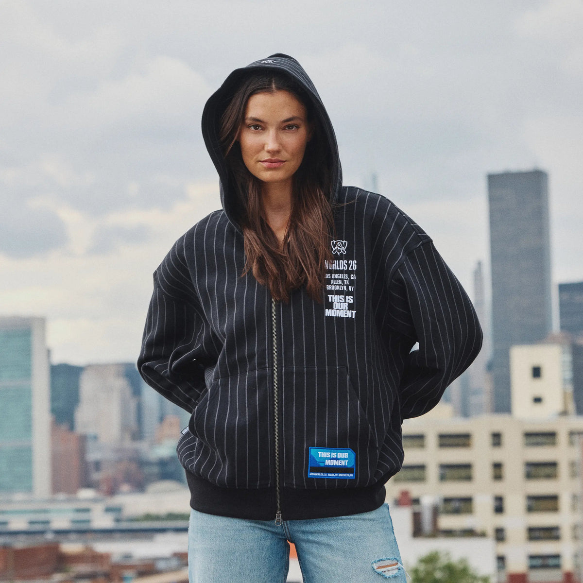 Worlds 2026 Black Zip Hoodie