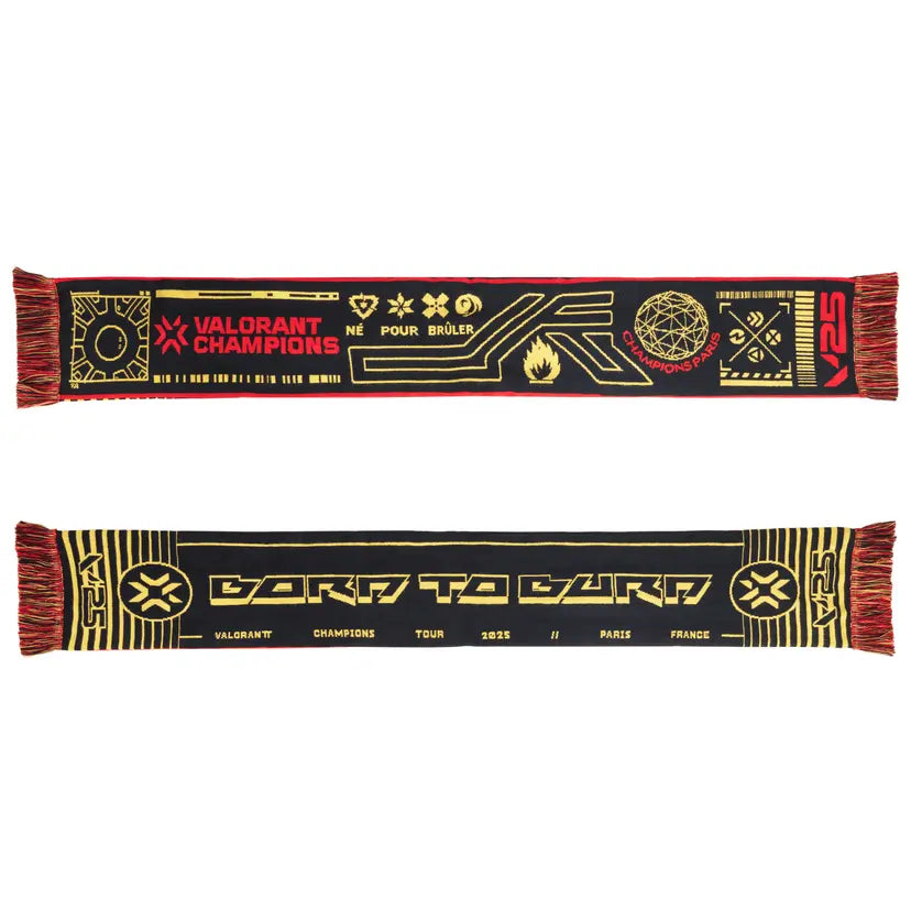 VALORANT Champions Tourᵀᴹ 2025 Born to Burn Scarf