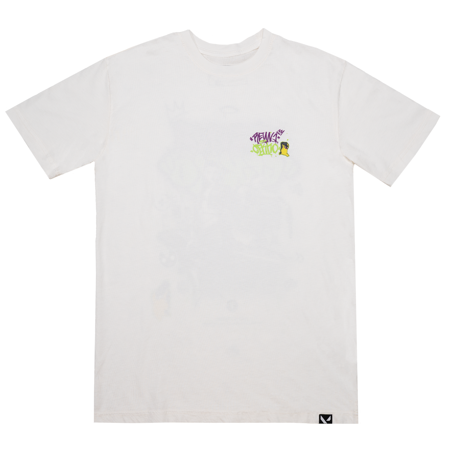 VALORANT レイナ and ゲッコー グラフィティ Tシャツ