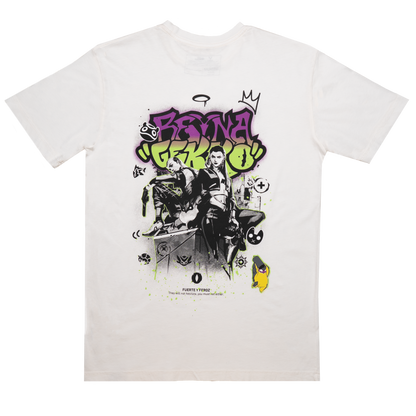 VALORANT レイナ and ゲッコー グラフィティ Tシャツ