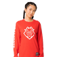 G2 Esports エッセンシャル ロングスリーブ Tシャツ（レッド）