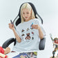 【AQO ×リーグ・オブ・レジェンド】チャートプリント Tシャツ