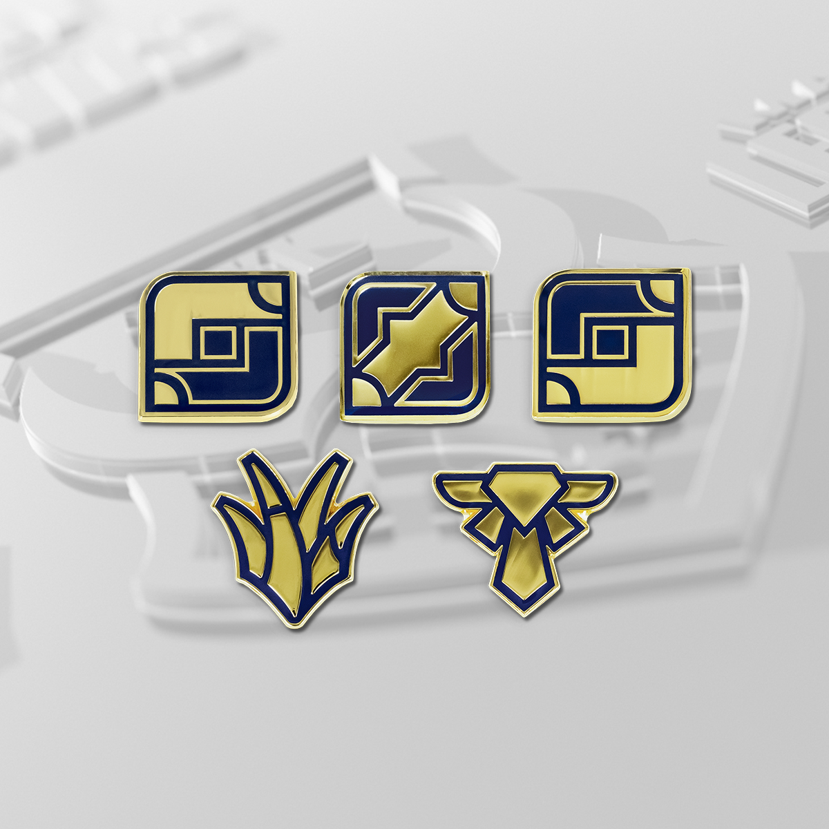 LJL "LANE COLLECTION" Pin Badge（TOP, JUNGLE, MID, SUPPORT, ADC）｜League of Legends Japan League Official Store 公式ストア