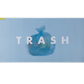 TRASH デスクマット